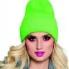 Beanie Neon Groene Muts
