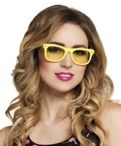 Festival Bril Neon Geel