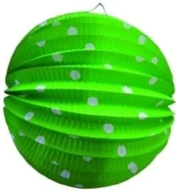 Bollampion Groen Met Stippen 23cm