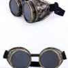 Steampunk Bril Goudkleurig