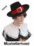 Zwarte Musketier Hoed