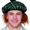 Schotse Baret Tartan Groen