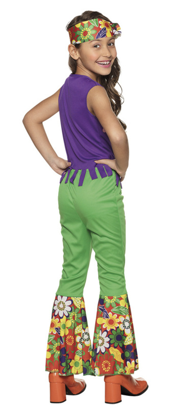 Woodstock Hippie Kostuum Kids 3 Woodstock Hippie Kostuum Kids - Afbeelding 3