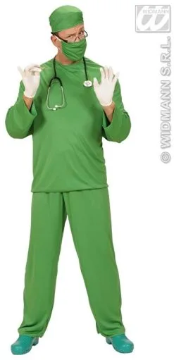 Chirurgen Kostuum Groen -Cosplay Feest Winkel 74d16d91d8dbaa3ed975fb6c751216508e238402