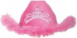 Cowboyhoed Deluxe Met Zilveren Tiara -Cosplay Feest Winkel 78d36ee8f263b1770b7a4095a518b7518fe78608