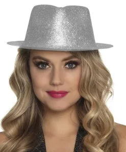 Hoed Sparkle Zilver