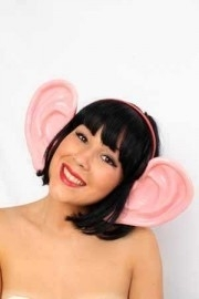 Diadeem Met Grote Plastic Oren