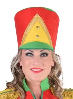 Harmoniehoed Rood/geel/groen