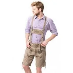Lichtbruine Leren Lederhose Vintage -Cosplay Feest Winkel a558e69c37407f03b8e3942a5fbd5ad58000bf60