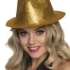 Hoed Sparkle Goud