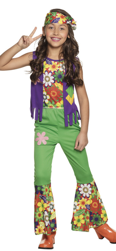 Woodstock Hippie Kostuum Kids 1 Woodstock Hippie Kostuum Kids