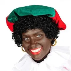 Zwarte Pieten Baret Fluweel