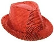 Tribly Hoed Rood Paillet